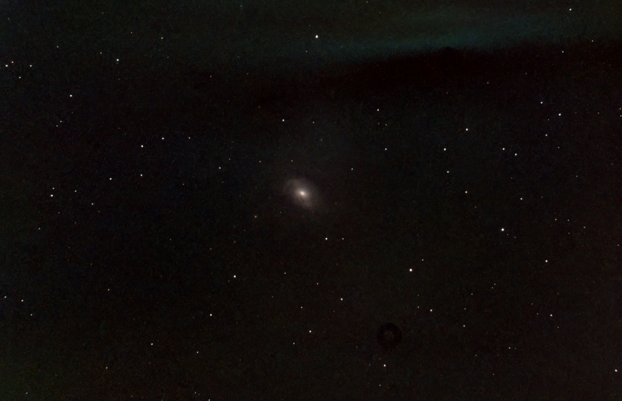 Spiral Galaxy in Leo